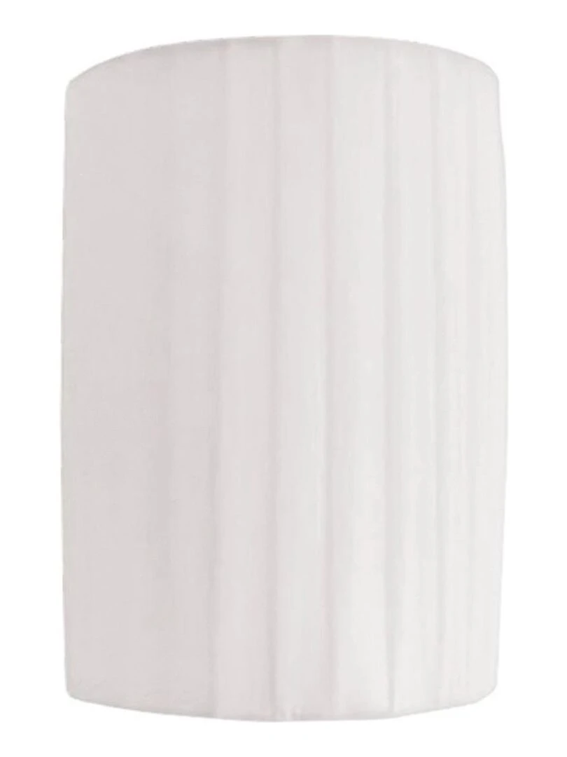 Applique murale tissu plissé Blanc