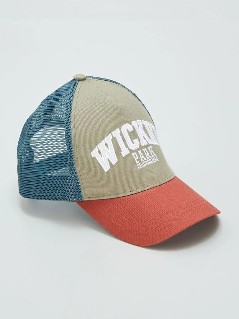 Casquette en toile Vert