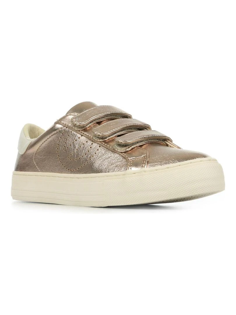 Baskets No Name Arcade Straps Perfos Doré/or