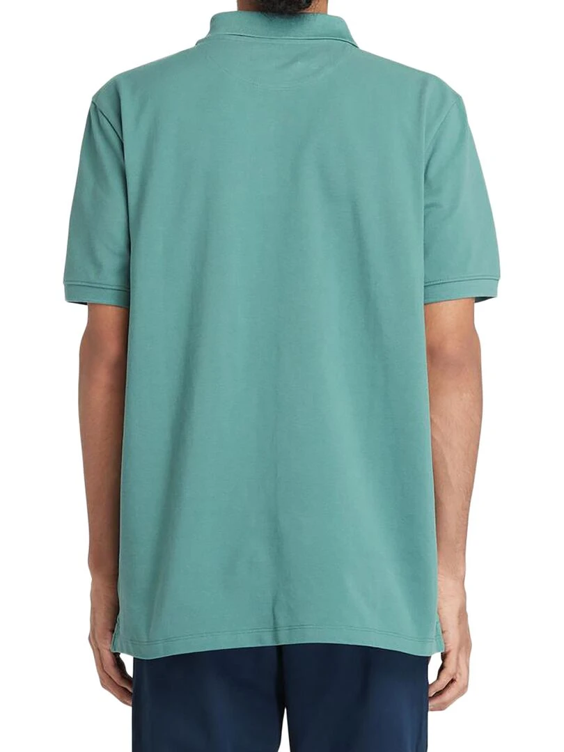 Polo Manche Courte Timberland Basic Vert