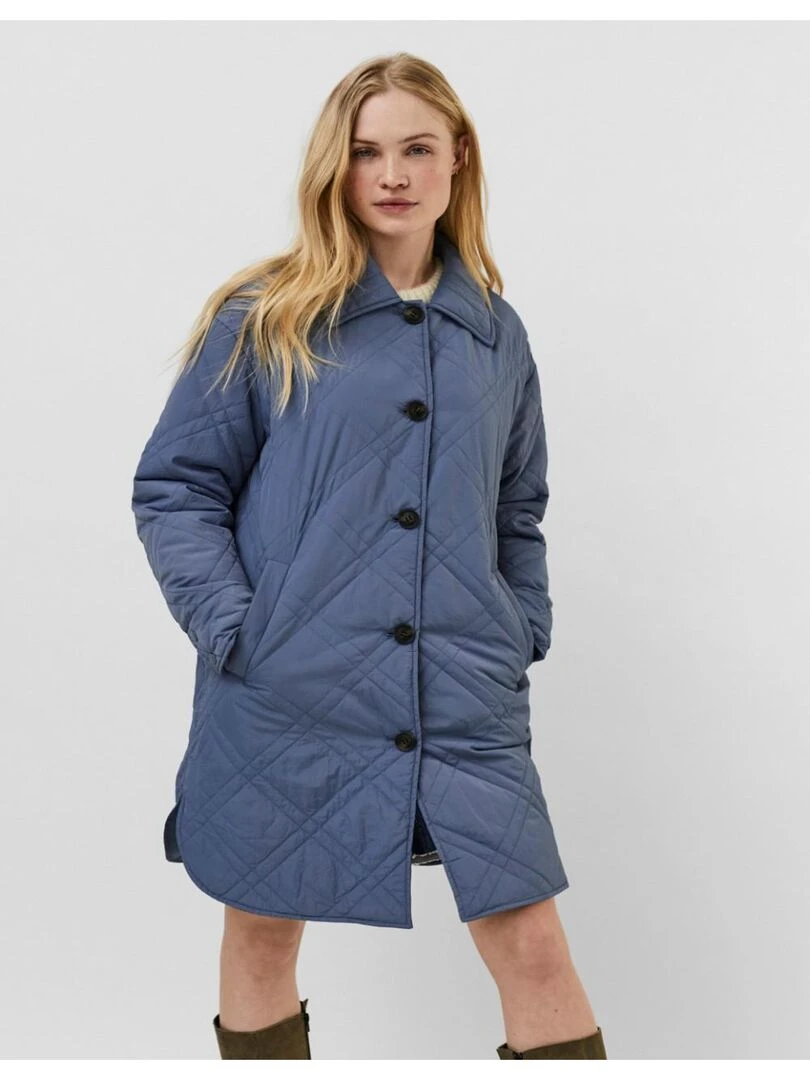 Manteau matelassé Vero Moda Bleu