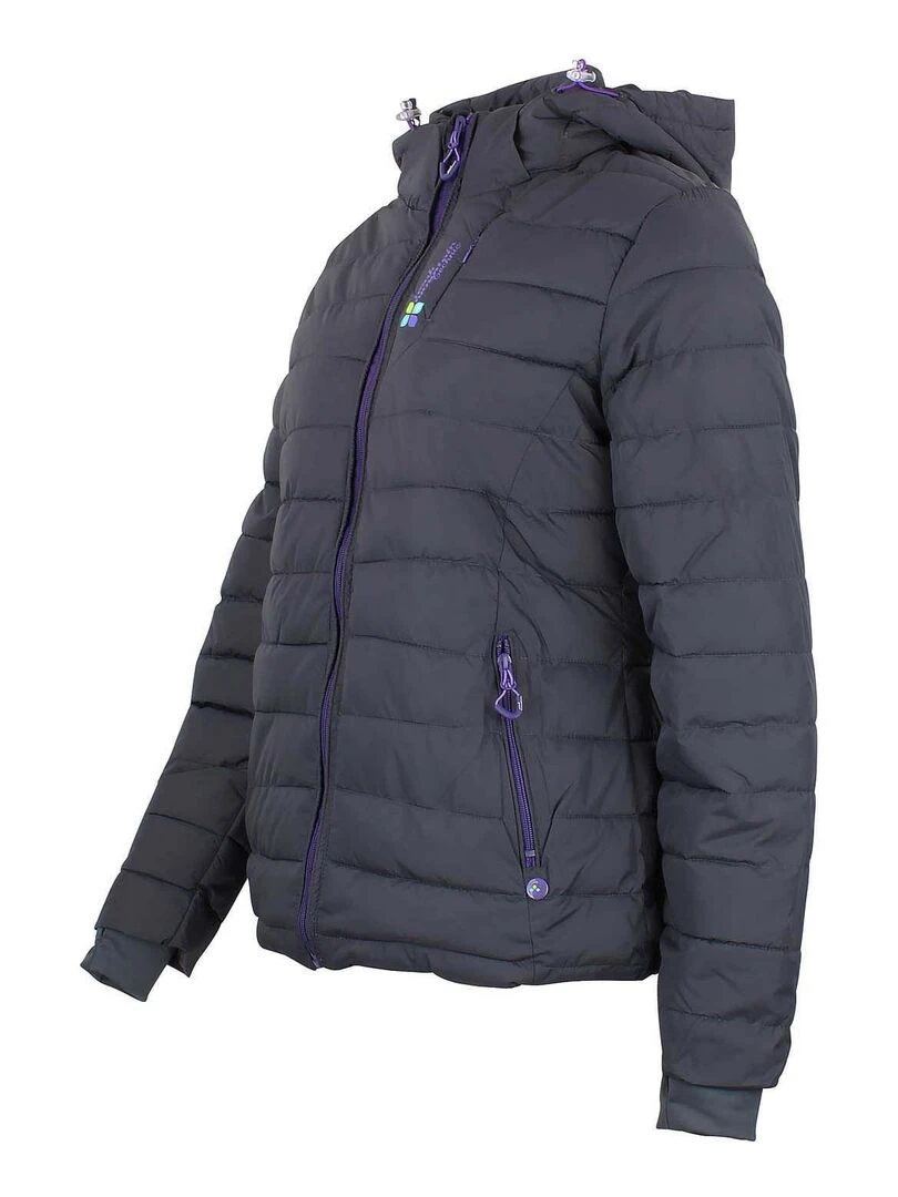 Doudoune de ski femme APTI   PEAK MOUNTAIN   Noir