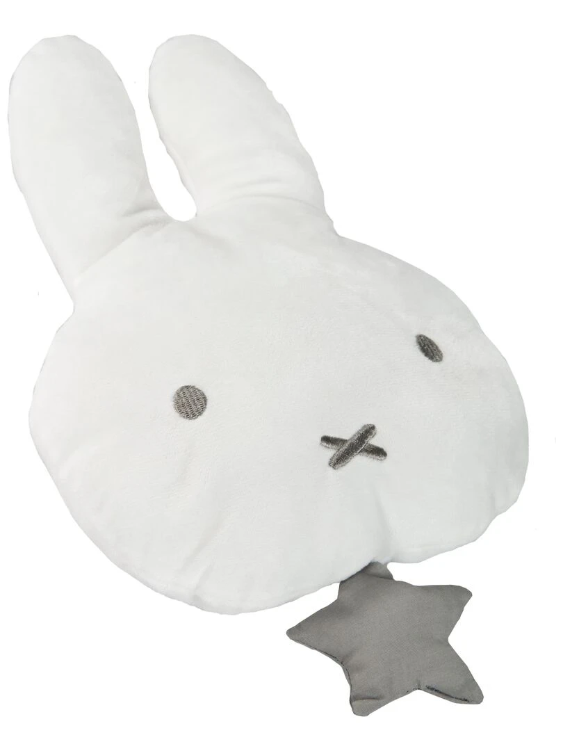 ROBA Peluche Musicale à Suspendre Lapin "Miffy®"   Mécanisme Musical Amovible   Gris/Blanc   N/A