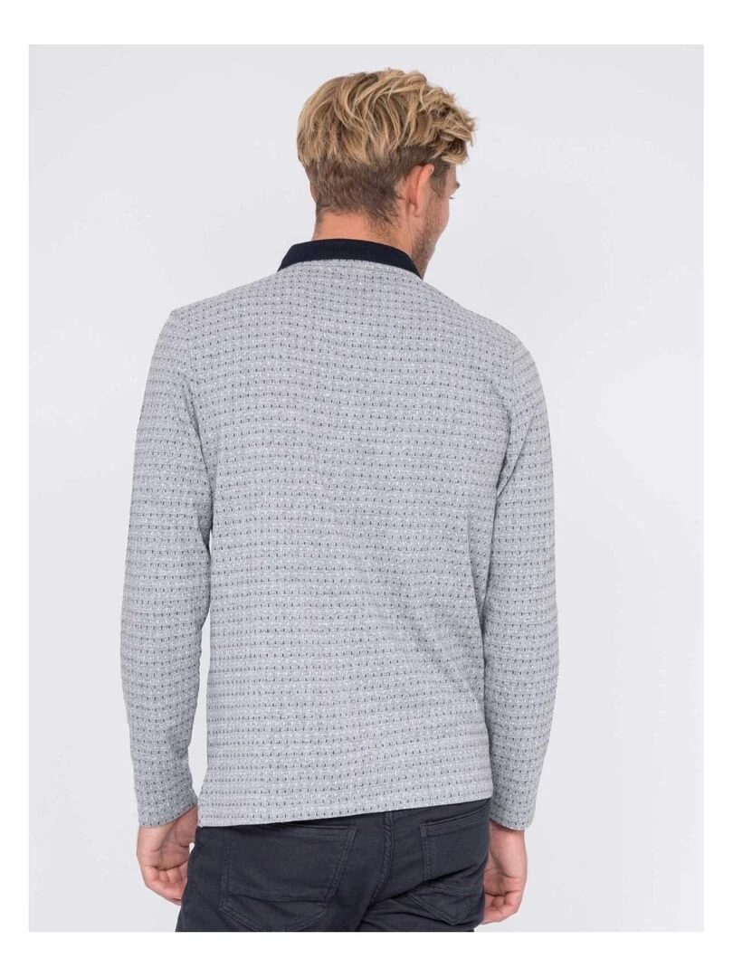 Polo manches longues PAXMAN Gris
