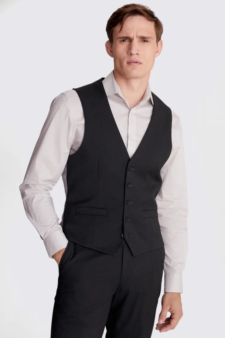 Italian Slim Fit Grey Check Jacket    Buy Online at Moss
