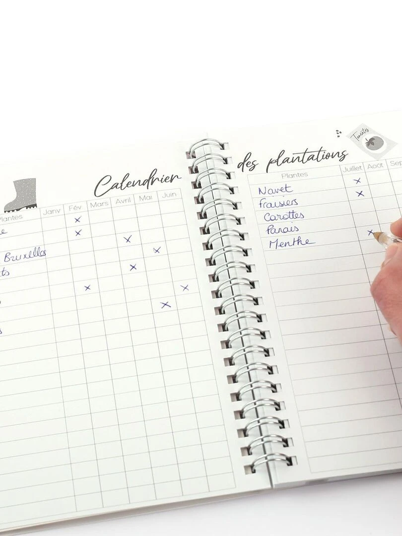 Carnet de jardinage 80 pages   N/A