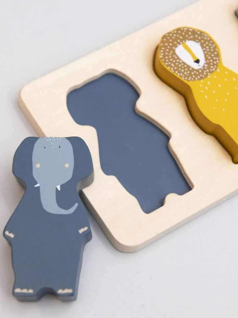 Puzzle de formes en bois   Trixie   N/A