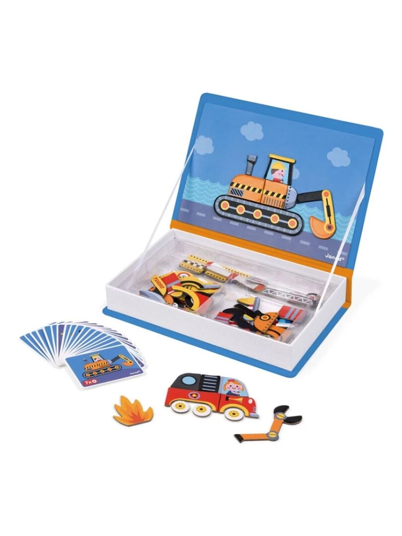 Jeu magnétique Magneti'Book Bolides N/A