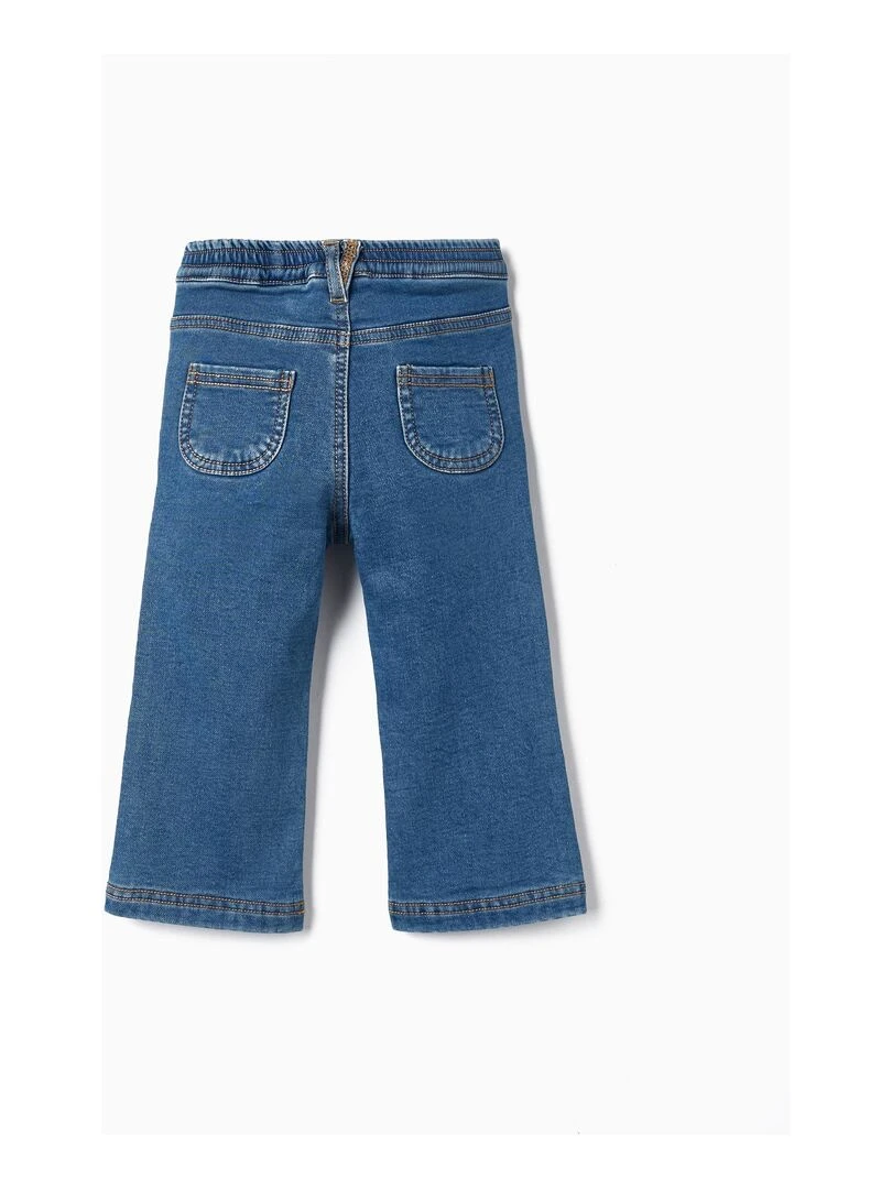 Jeggings en coton pour bébé fille NORTHERN CALLING Bleu