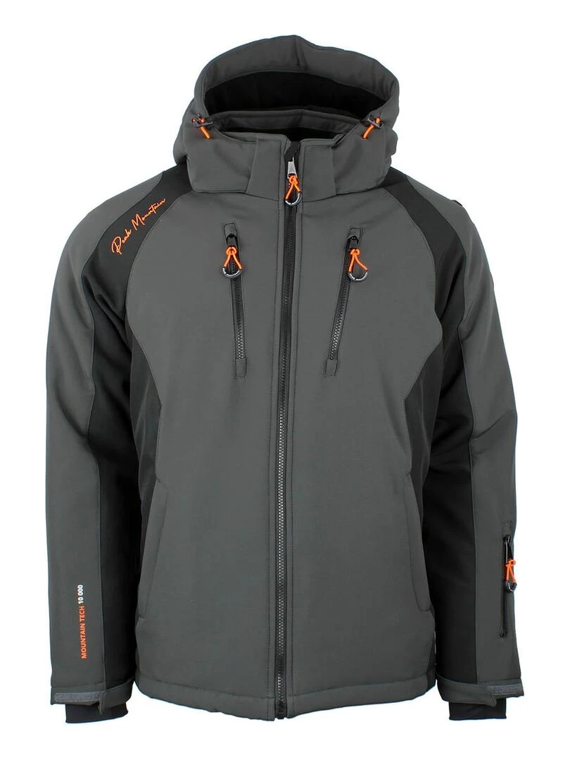 Blouson de ski softshell homme CABILAN PEAK MOUNTAIN Gris
