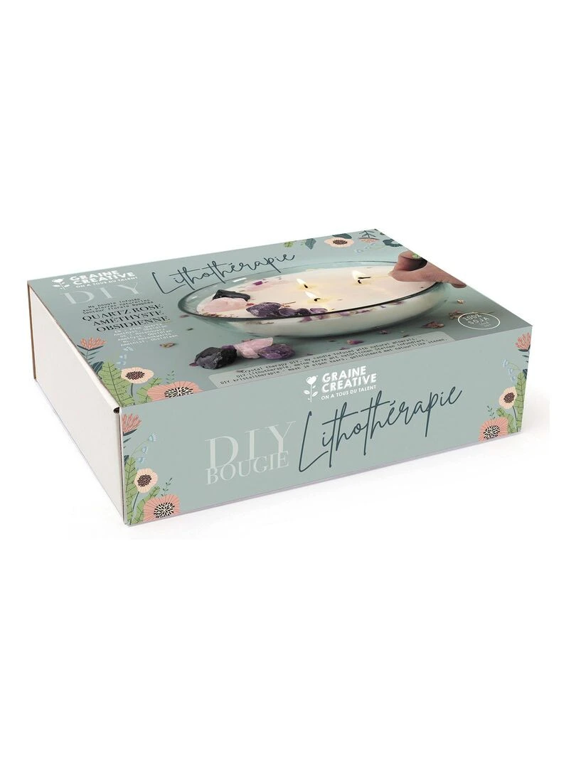 Bougie lithothérapie à faire soi même N/A