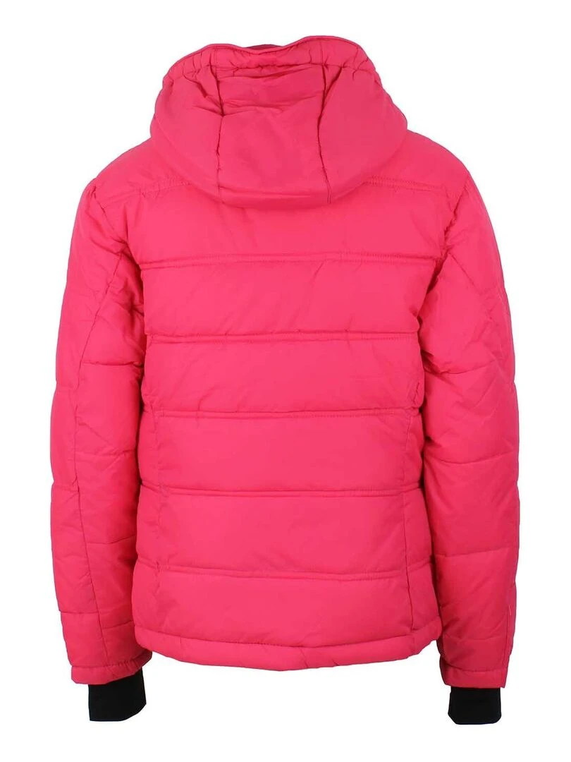 Doudoune de ski fille GANNECY PEAK MOUNTAIN Rose framboise