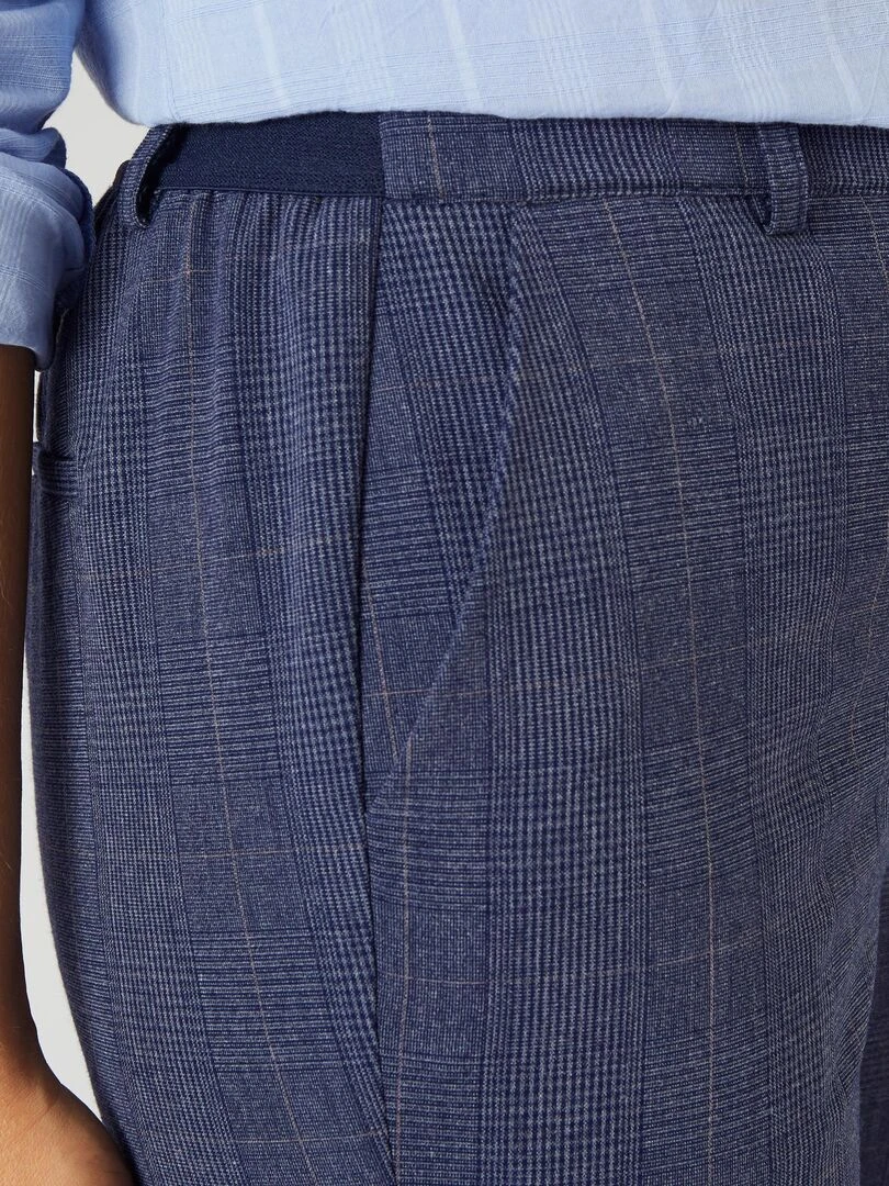 Pantalon 7/8ème enfilable bi stretch   Damart   Bleu