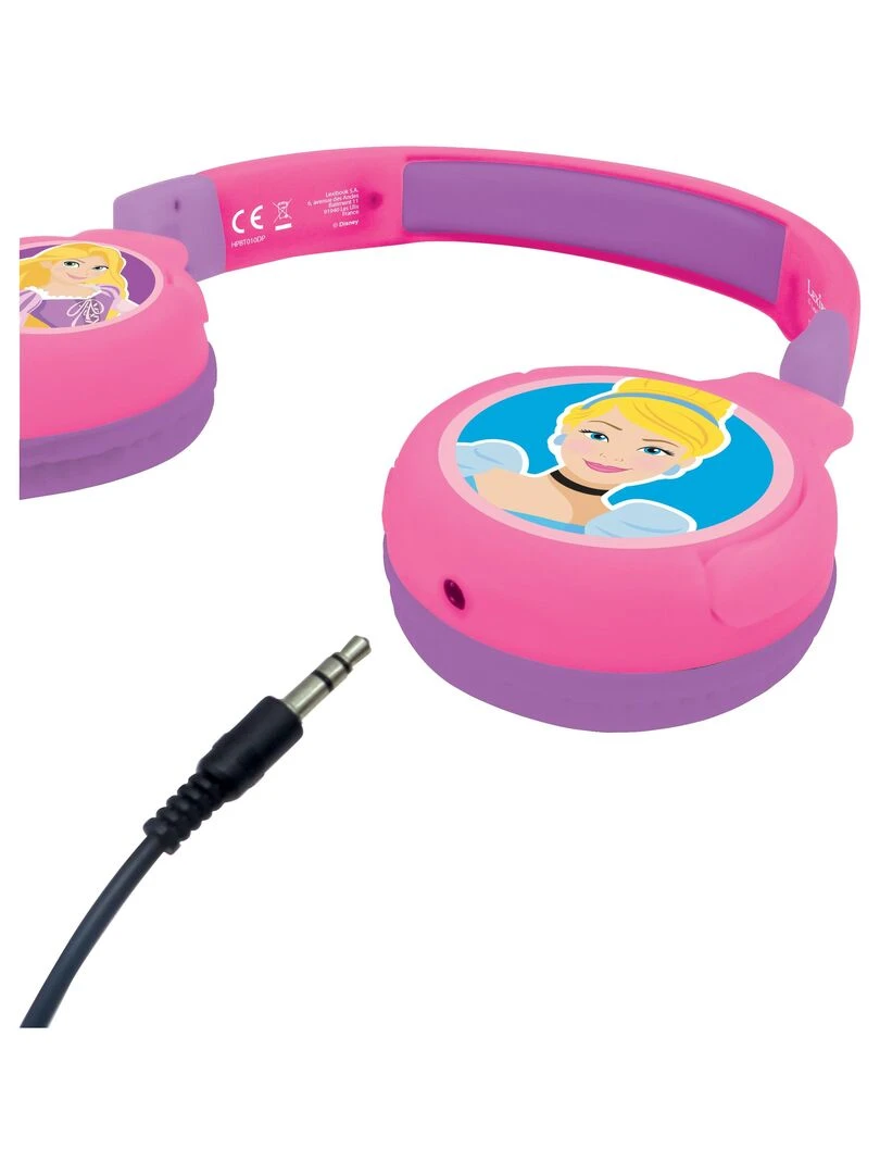 Casque Sans Fil Bt Confort Pour Enfants Avec Limitation De Son Design Princesses   N/A