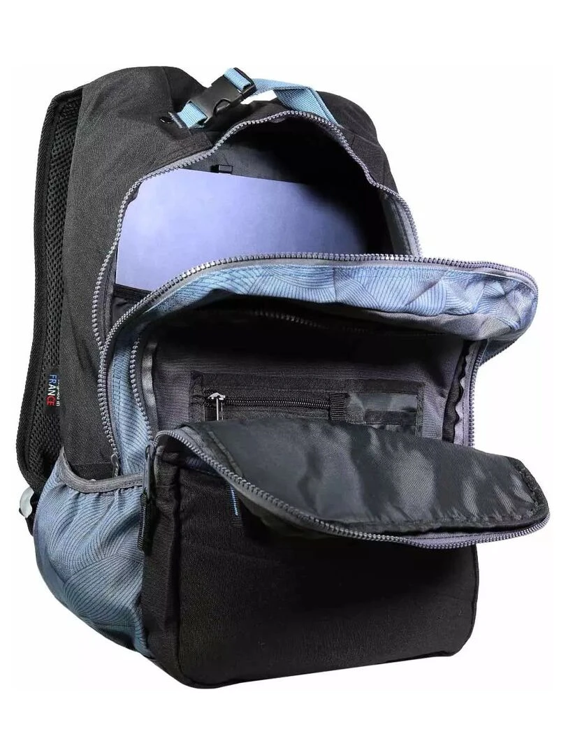 BODYPACK Sac à dos recyclé Moiré bleu   Bleu