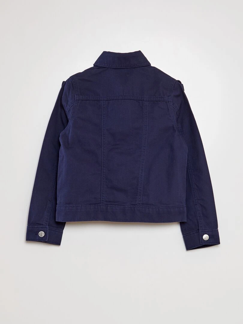 Veste en jean avec volants Marine