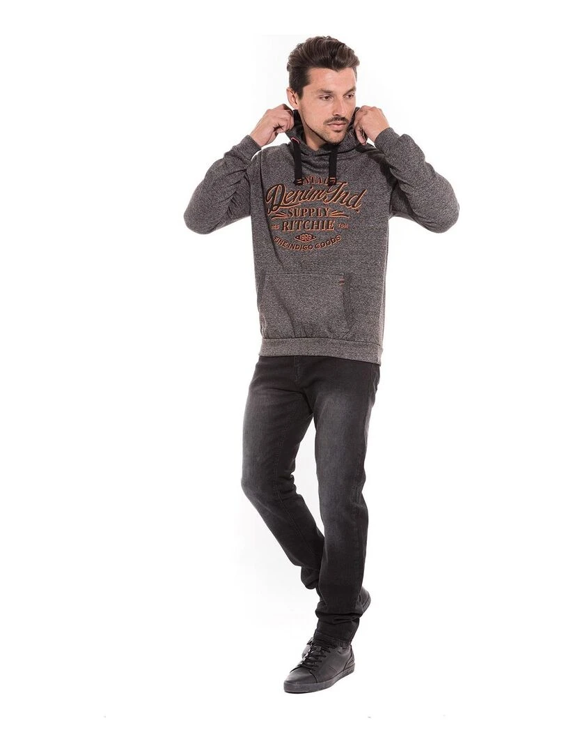 Sweat capuche WESTEROS   Noir