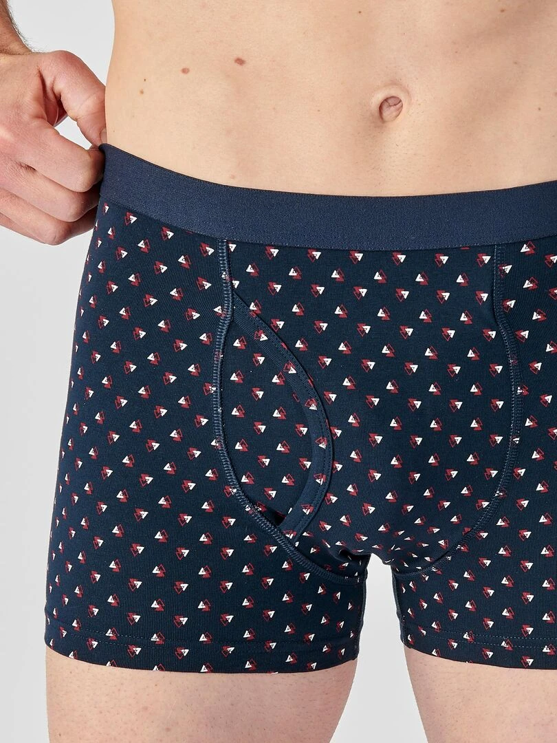 Lot de 3 boxers ouverts   Damart   Rouge