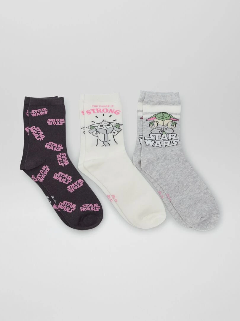 Lot de chaussettes 'Star Wars' 3 paires Multi