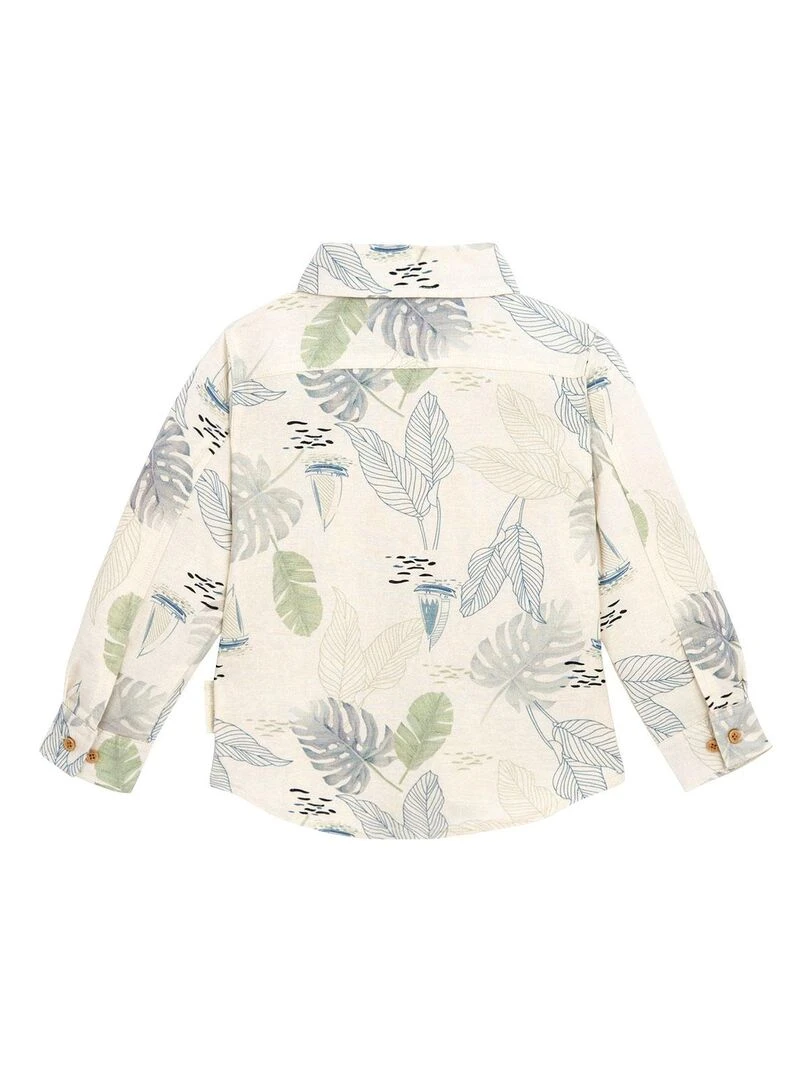 Chemise garçon Biarritz Ecru