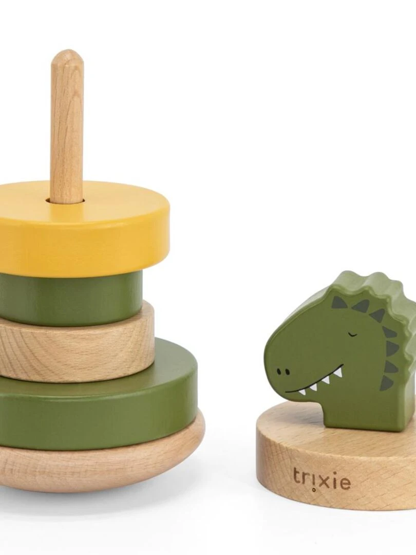 Tour à empiler en bois Mr Dino   Trixie   N/A