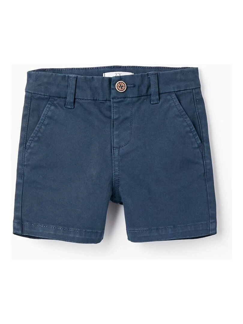 Shorts en sergé pour bébé garçon PICASSO Bleu foncé
