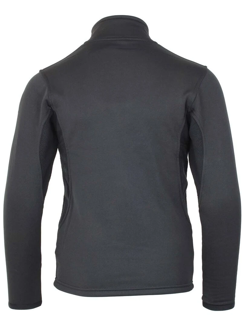 Sweat polarshell fille GANY PEAK MOUNTAIN Noir Noir