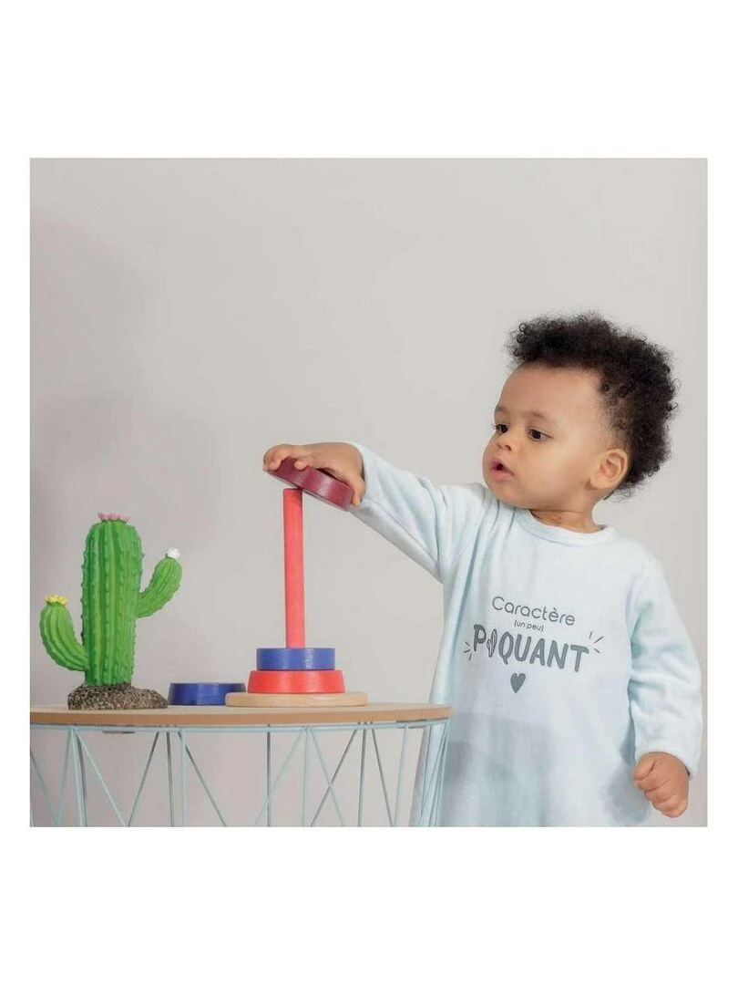 Pyjama en velours pour bébé   Vert