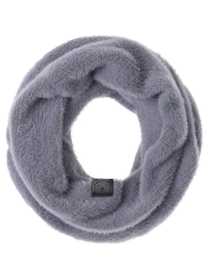 Snood Pilou Etama Fabriqué en Europe Gris