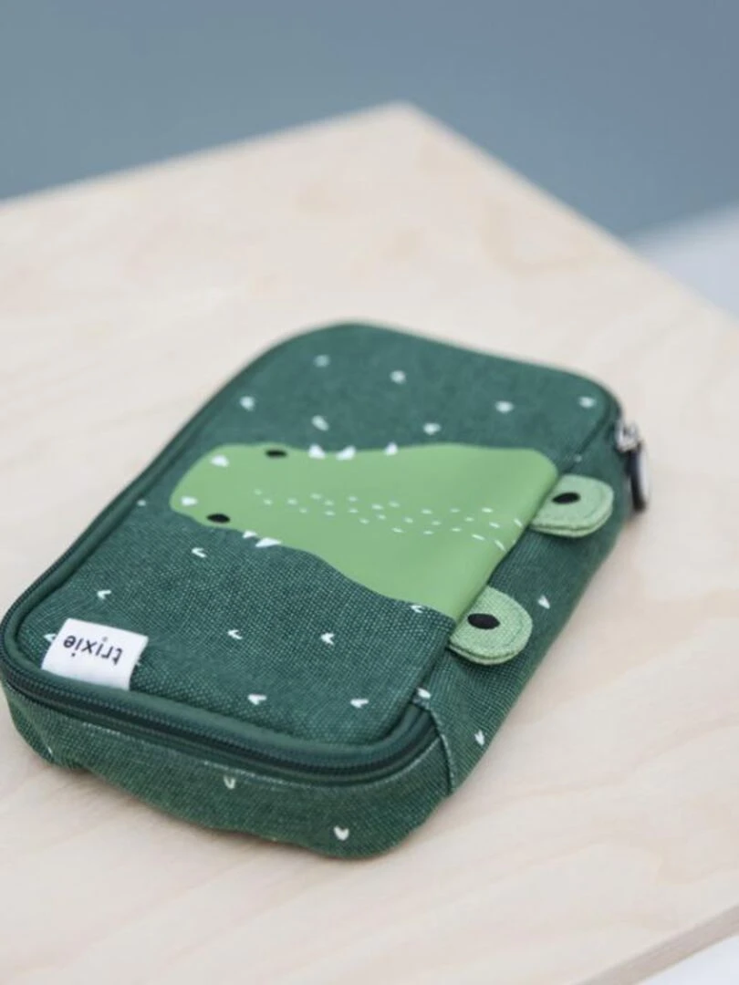 Trousse rectangulaire Mr. Crocodile Vert
