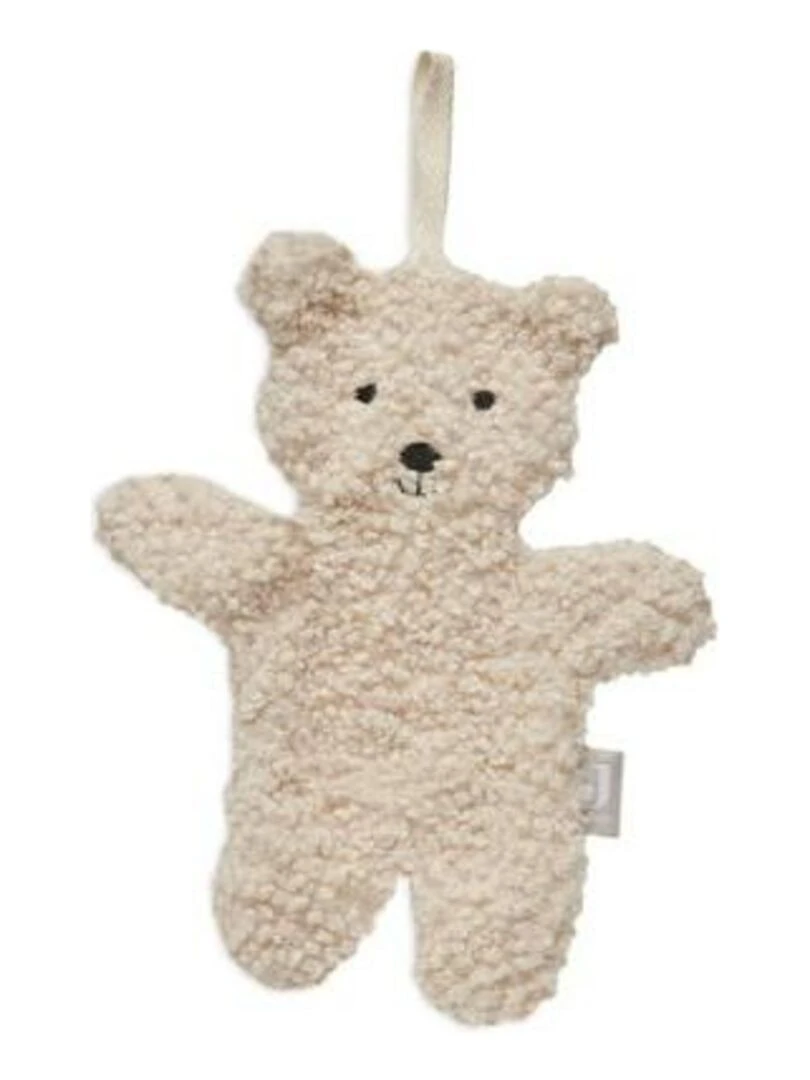 Attache Sucette Teddy Bear Naturel Jollein Beige
