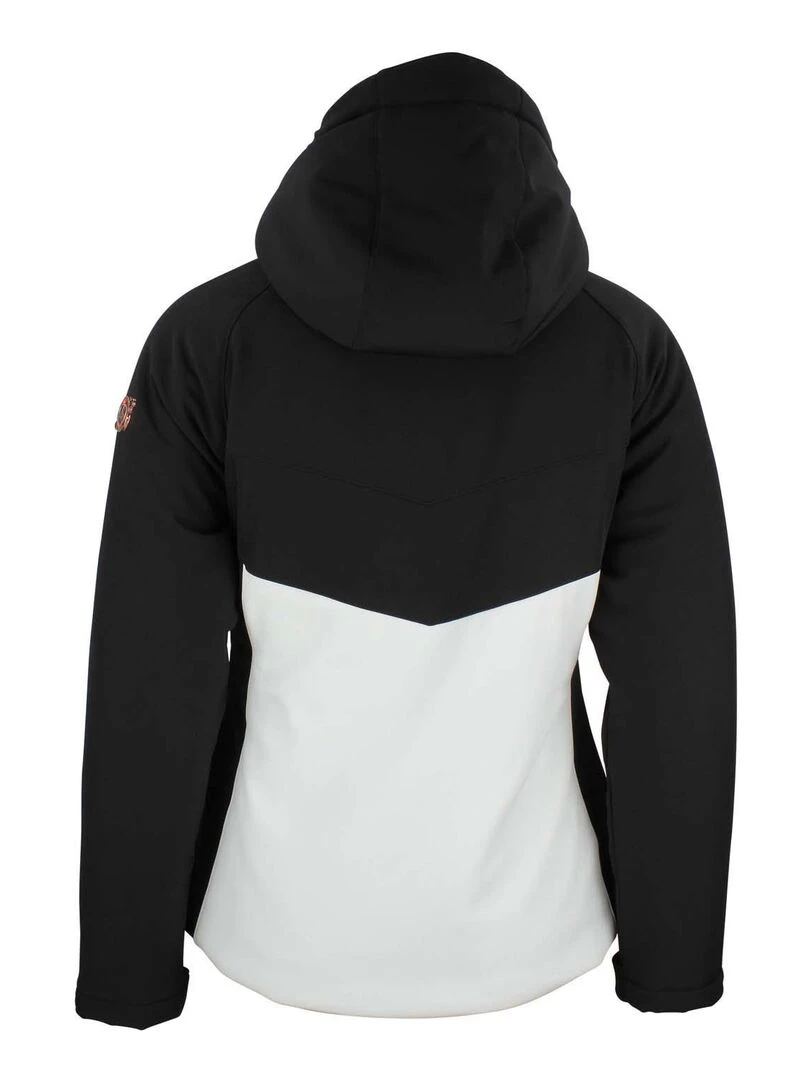 Blouson de ski femme AFOLIR Blanc Noir
