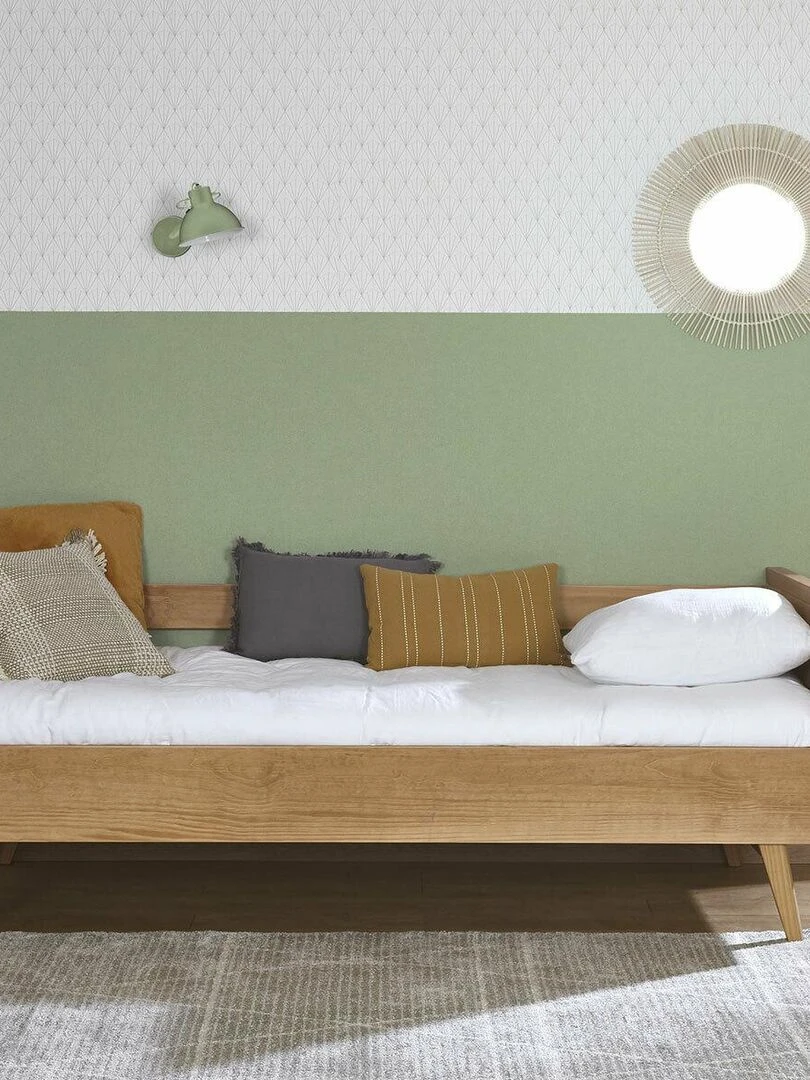 Lit banquette avec matelas Marley AKITEN RETAIL Marron