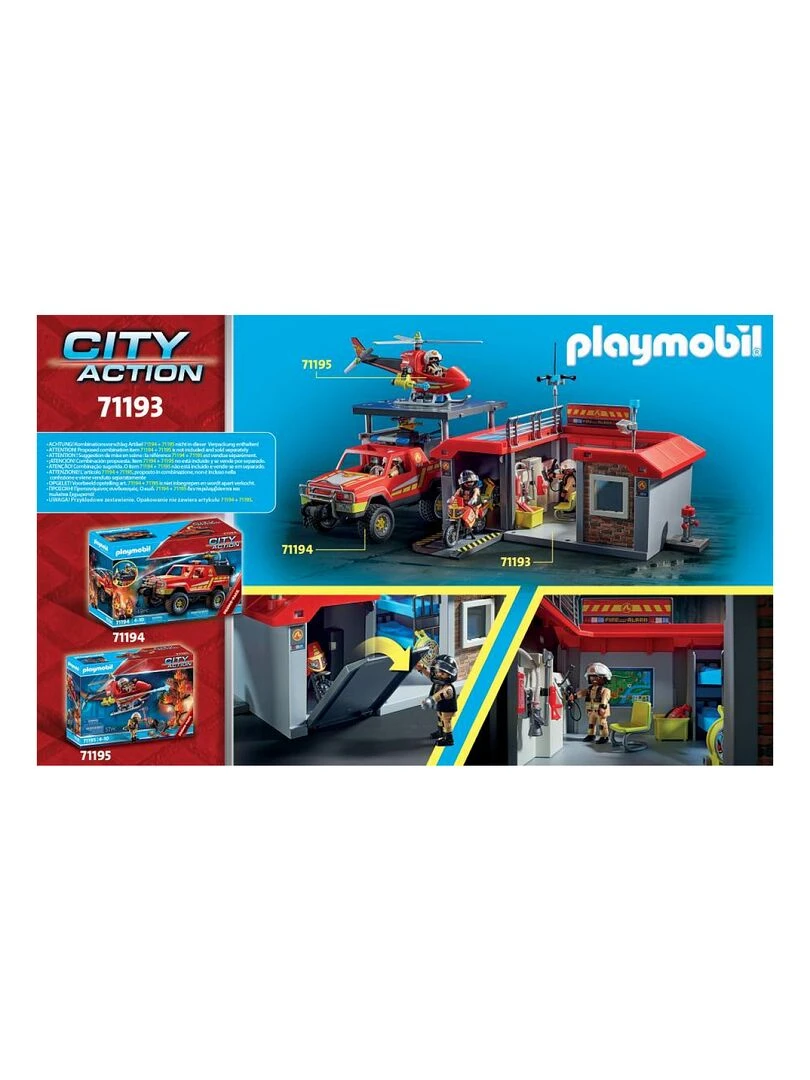 71193 Caserne pompiers transportable   N/A