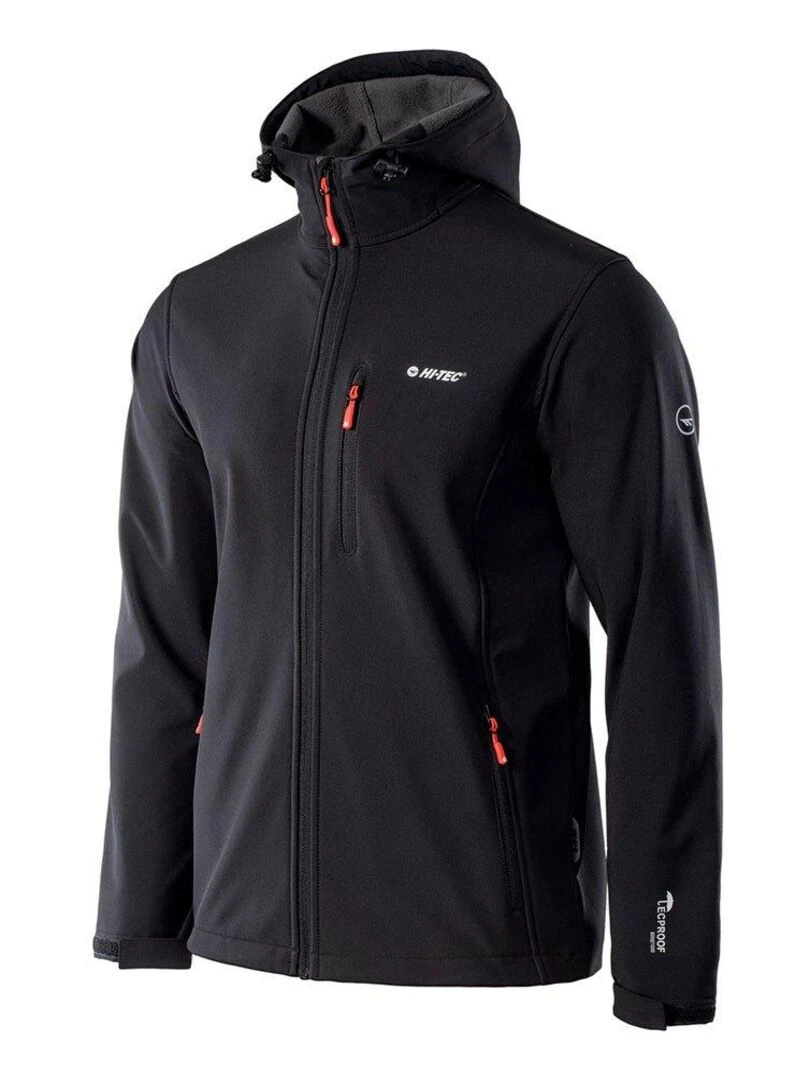 Hi Tec   Veste softshell CAEN   Noir Orange