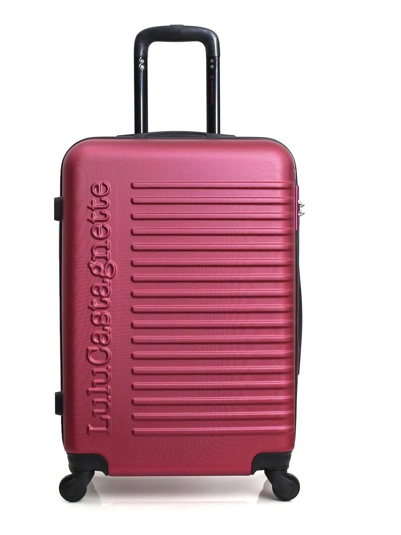 LULU CASTAGNETTE VALISE L LULU CLASSIC Rose fushia