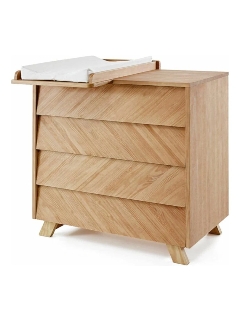 Commode à langer 4 tiroirs Kyoto AKITEN RETAIL Marron