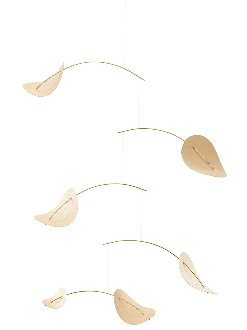 'flensted Mobiles' Drifting Clouds Nature Beige