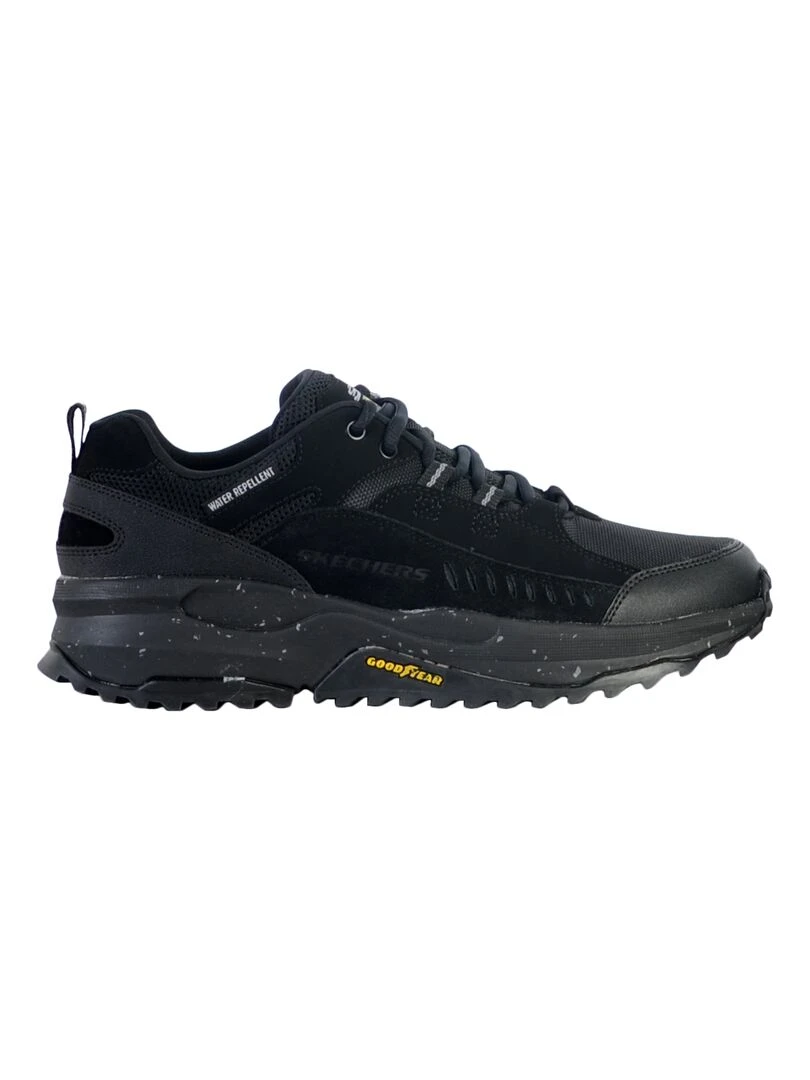 Basket Cuir Skechers Road Sector Noir