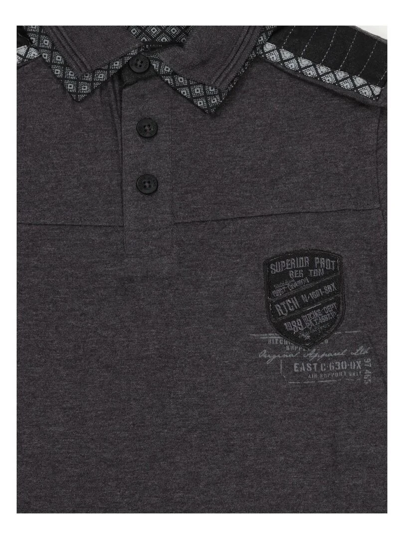 POLO POPPY BOY Gris