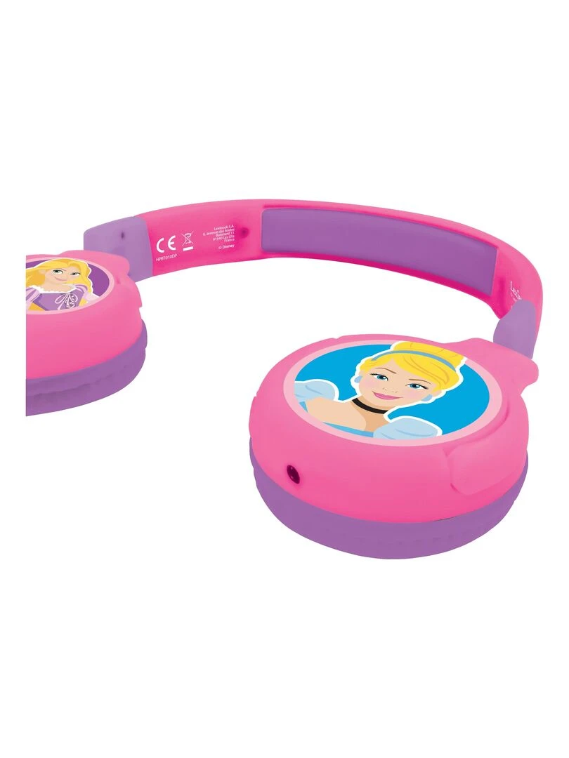 Casque Sans Fil Bt Confort Pour Enfants Avec Limitation De Son Design Princesses   N/A
