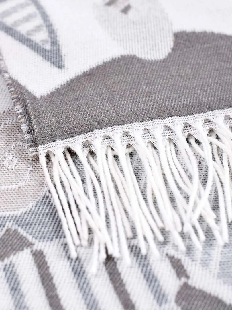 Châle Betsy   Fabriqué en France   Gris