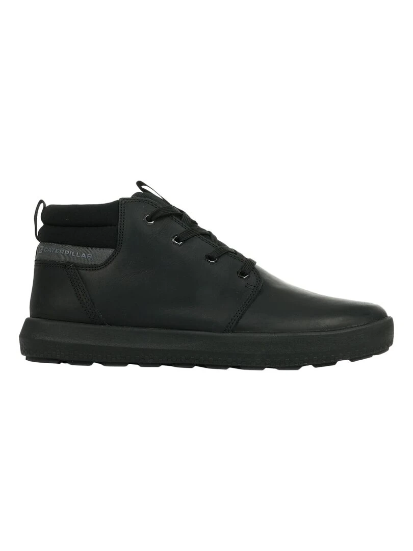 Basket Caterpillar Cuir Proxy Mid Noir