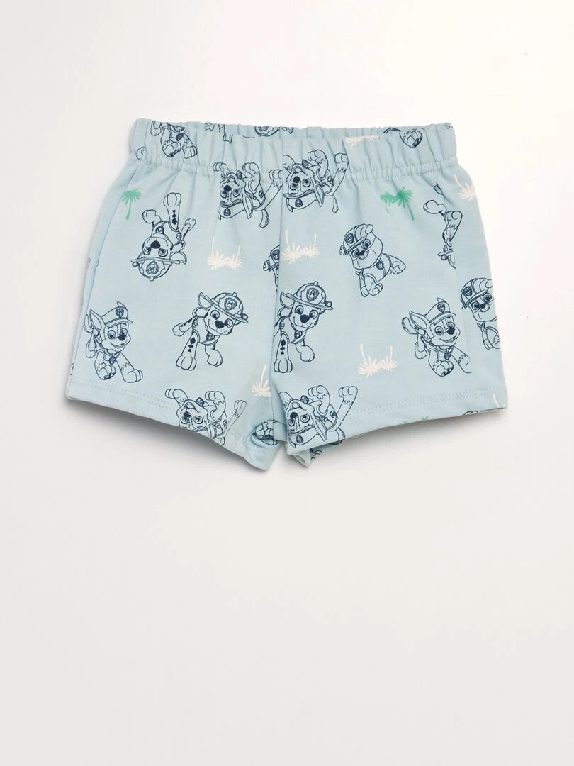 Ensemble 'Pat'Patrouille'   2 pièces   Blanc/bleu