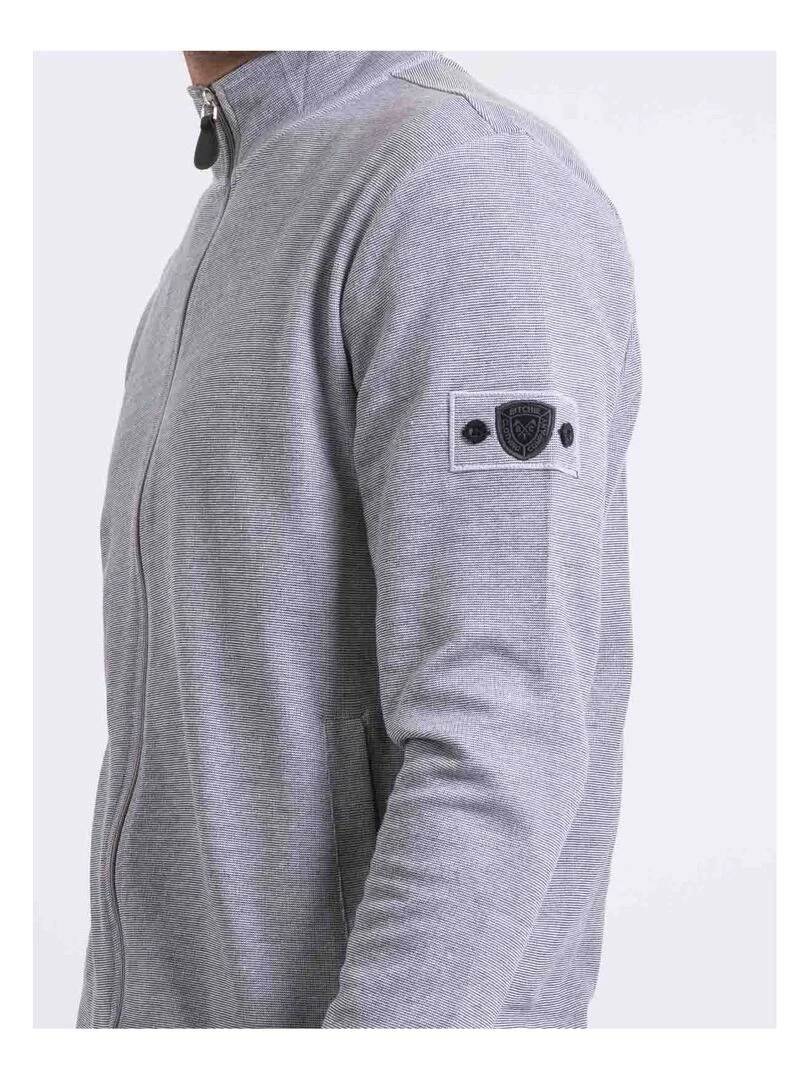 Sweat zippé col montant WESTUNION Noir