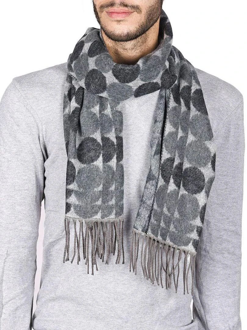 Echarpe Bubble Made in France Gris