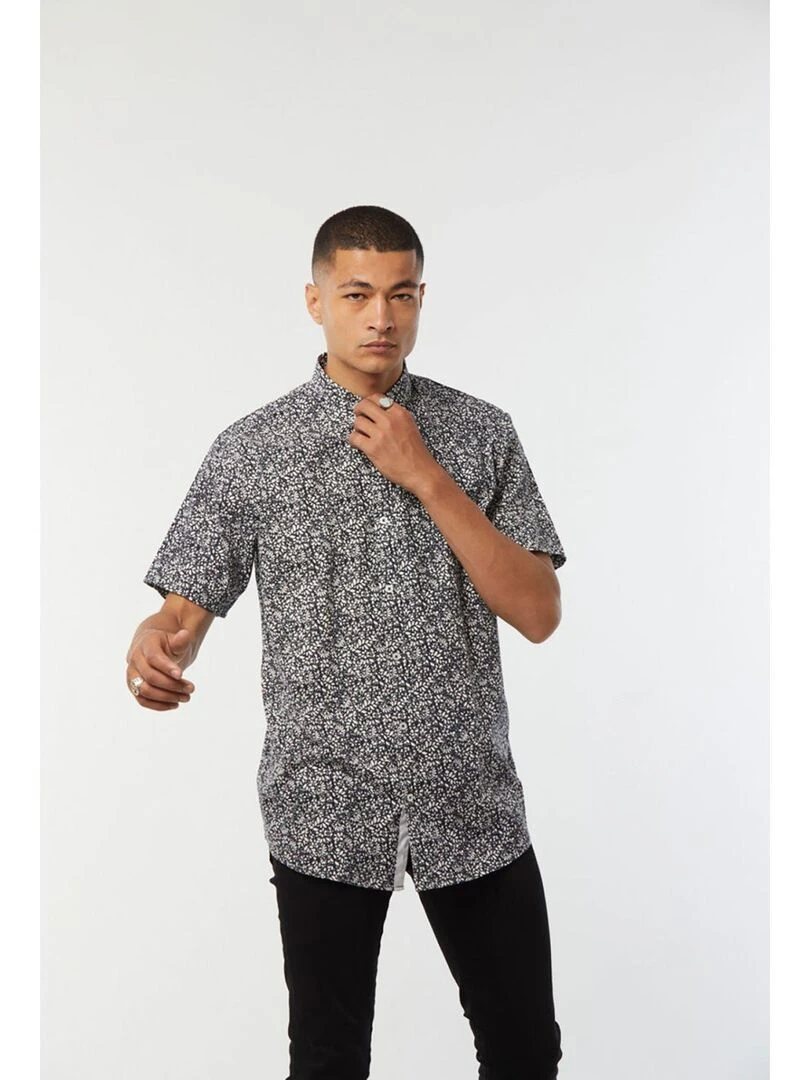 Lee Cooper   Chemise manches courtes coton comfort DELER   Noir