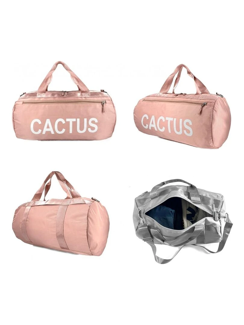 Sac de voyage week end 15 5L et sport sans roulettes   Rose