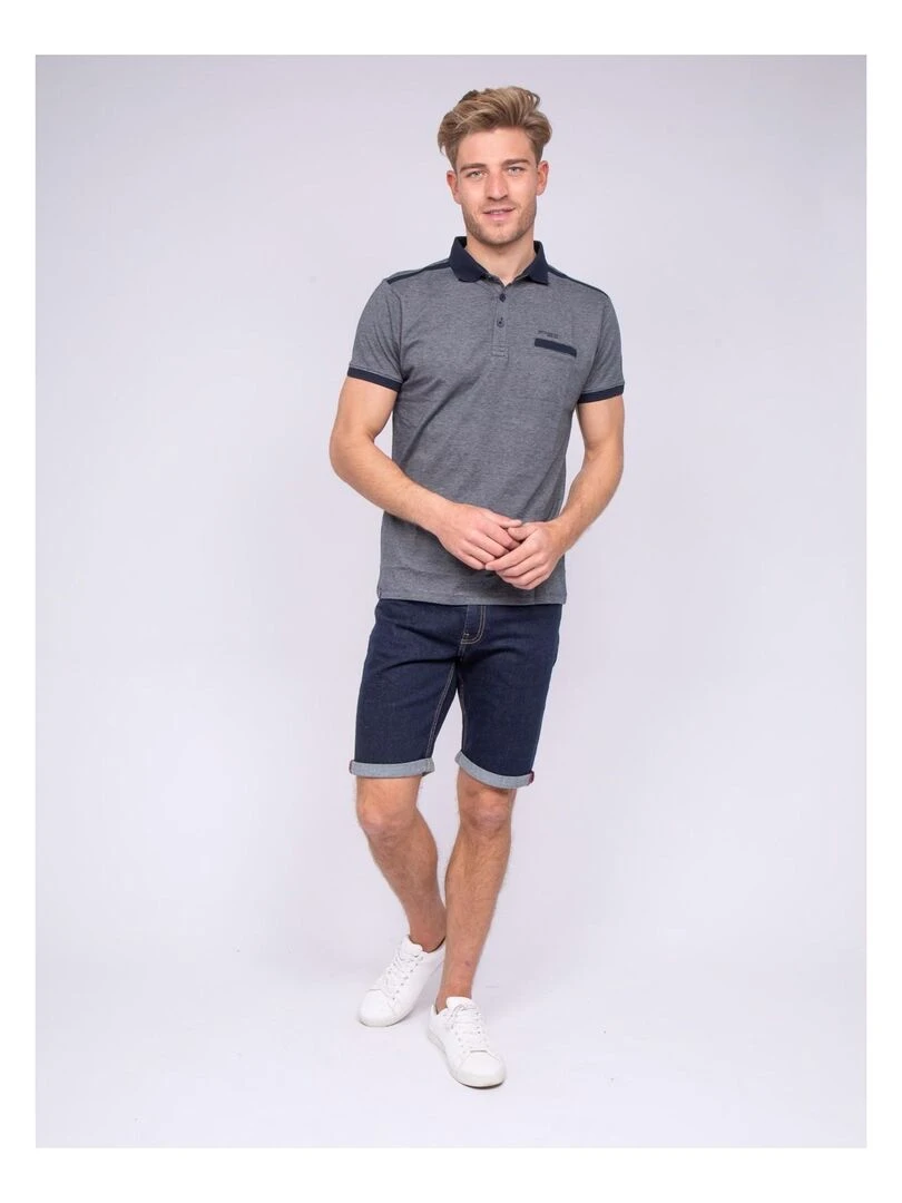 Polo POBELIX   Bleu marine