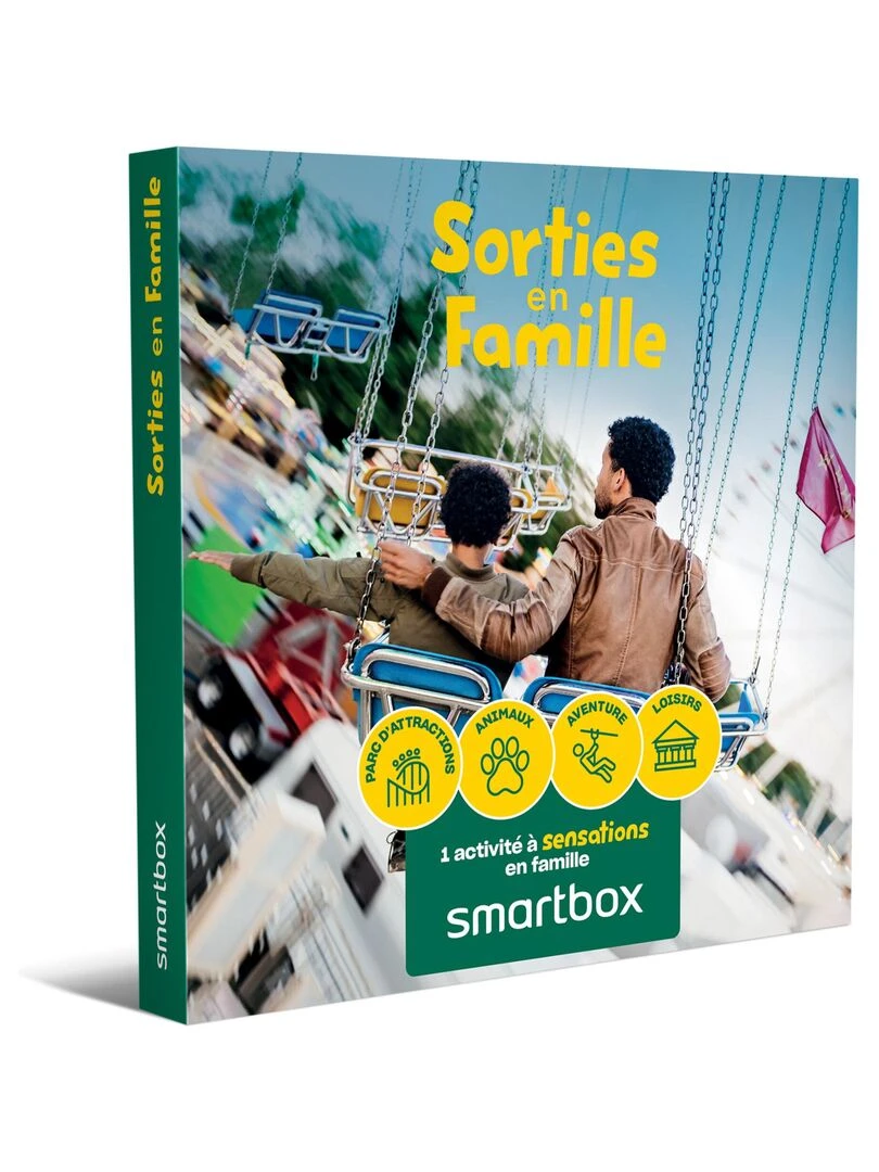 SMARTBOX Coffret Cadeau Sorties en famille sensations Multi thèmes N/A